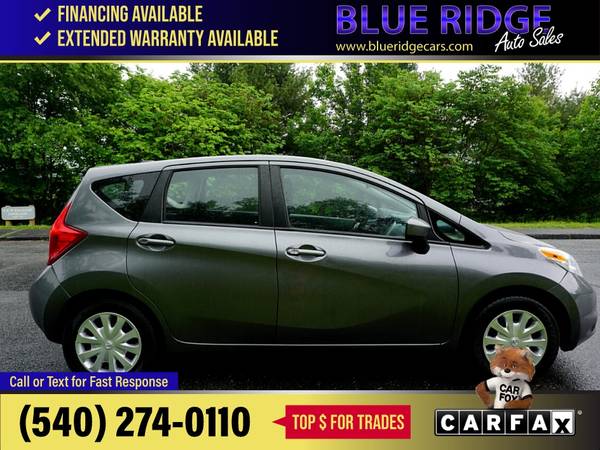 2016 Nissan Versa Note HB CVT 16 S Plus FOR ONLY - $9,995 (Blue Ridge Blvd Roanoke, VA 24012)