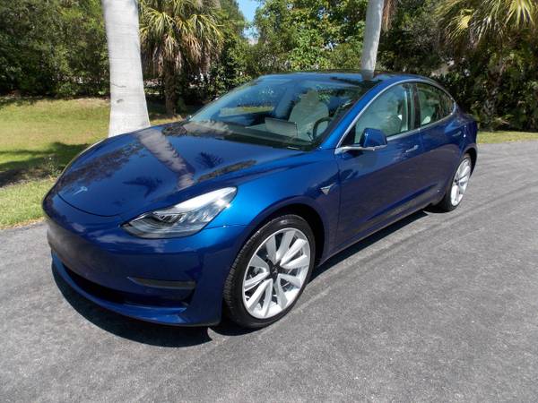 2020 Tesla Model 3 Long Range AWD - $32,790 (Vero beach)