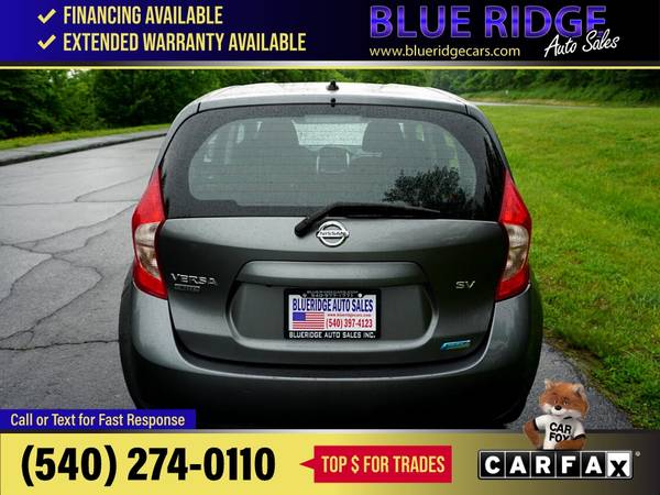 2016 Nissan Versa Note HB CVT 16 S Plus FOR ONLY - $9,995 (Blue Ridge Blvd Roanoke, VA 24012)