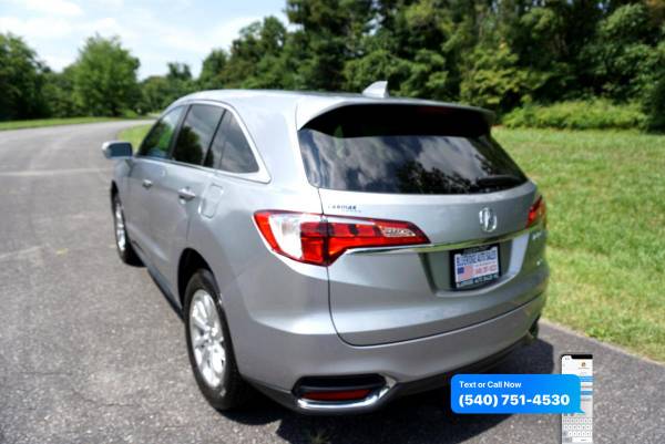 2017 Acura RDX AWD - ALL CREDIT WELCOME! - $19,995 (+ Blue Ridge Auto Sales Inc)