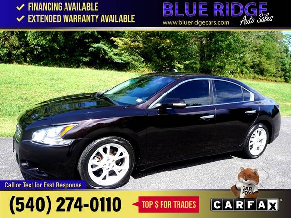 2012 Nissan Maxima SV FOR ONLY - $9,995 (Blue Ridge Blvd Roanoke, VA 24012)