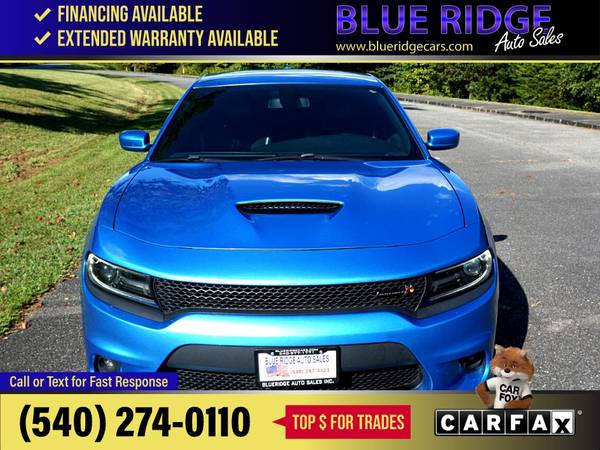 2018 Dodge Charger RT Scat Pack RWD FOR ONLY - $34,995 (Blue Ridge Blvd Roanoke, VA 24012)