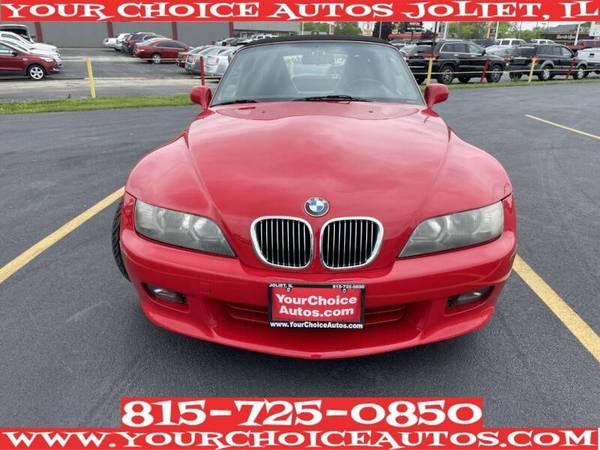 2000 BMW Z3 CONVERTIBLE LEATHER CD ALLOY GOOD TIRES F88878 - $8,477 (YOUR CHOICE AUTOS JOLIET, IL 60435)