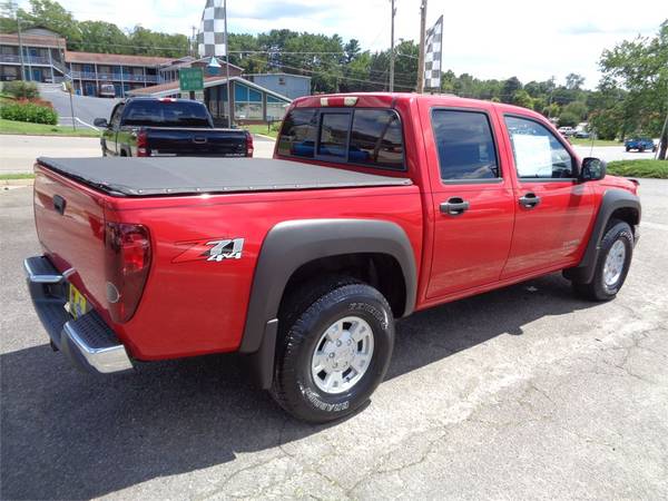 2005 Chevrolet Colorado Crew Cab 4WD LS Z71 (Low Miles) *Red* - $14,995 (Franklin, North Carolina)