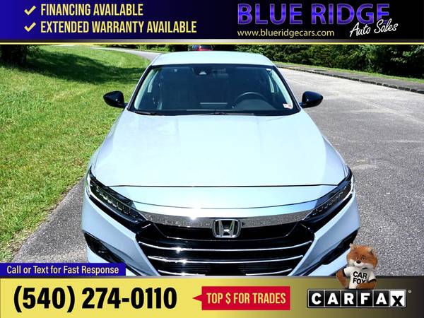 2022 Honda Accord Sedan Sport SE 15T CVT FOR ONLY - $29,995 (Blue Ridge Blvd Roanoke, VA 24012)