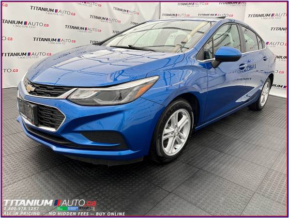 2017 Chevrolet Cruze LT-Sunroof-Apple Play-Heated Power Seats-Remote S - $18,490