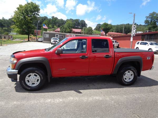 2005 Chevrolet Colorado Crew Cab 4WD LS Z71 (Low Miles) *Red* - $14,995 (Franklin, North Carolina)