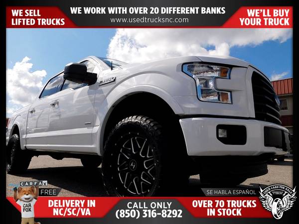 $402/mo - 2017 Ford F-150 XLT 4x4SuperCrew 55 ft SB FOR ONLY - $402 (Used Cars For Sale)