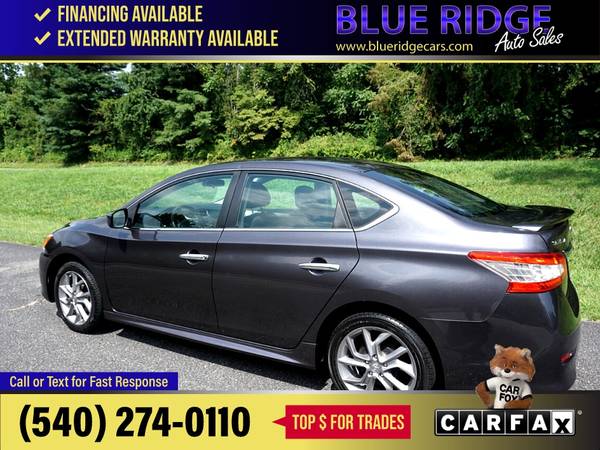 2013 Nissan Sentra Sdn I4 CVT SR FOR ONLY - $7,995 (Blue Ridge Blvd Roanoke, VA 24012)