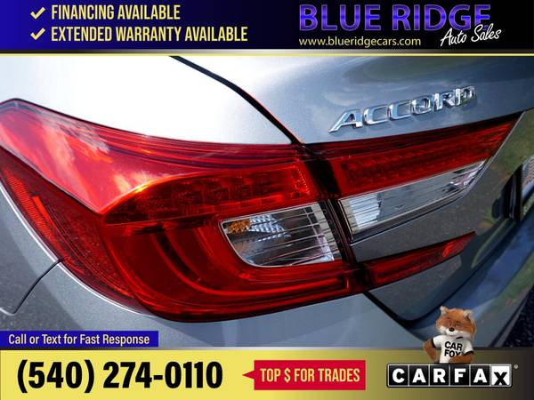 2022 Honda Accord Sedan Sport 15T CVT FOR ONLY - $24,995 (Blue Ridge Blvd Roanoke, VA 24012)