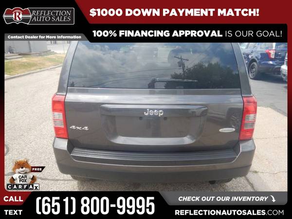 2014 Jeep Patriot Latitude FOR ONLY - $210 (REFLECTION AUTO SALES)