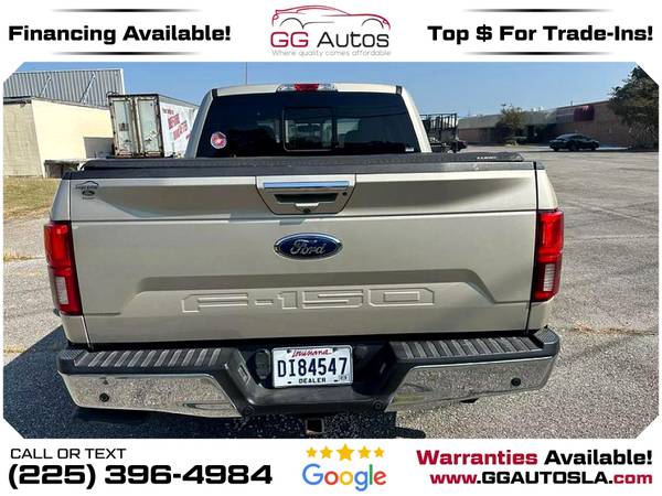 2018 Ford F150 F 150 F-150 SuperCrew Cab Lariat Pickup 4D 6 12 ft - $26,500 (8700 Florida Blvd, Baton Rouge, LA 70815)