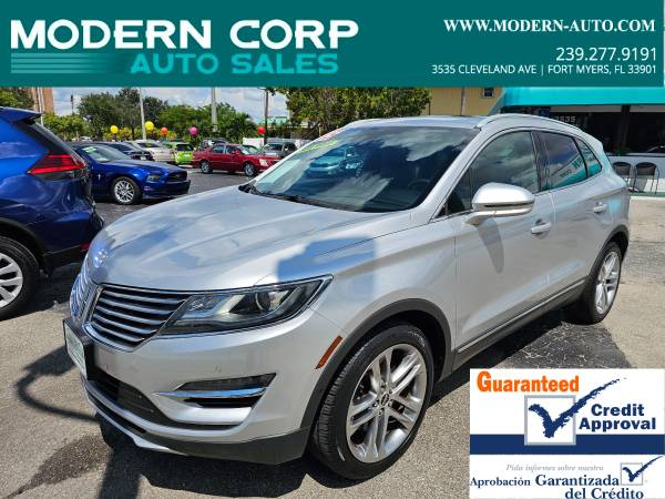 2015 Lincoln MKC Reserve AWD -85k mi- ONE-OWNER, CLEAN CARFAX, TURBO - $16,998 (3535 Cleveland Avenue, Ft. Myers)