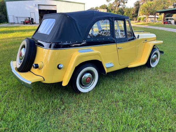 1949 Willys Overland Jeepster Concours Restoration - $49,500 (East Palatka)