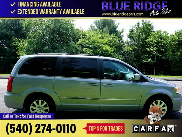 2014 Chrysler Town Country Town  Country Wgn Touring FOR ONLY - $14,995 (Blue Ridge Blvd Roanoke, VA 24012)