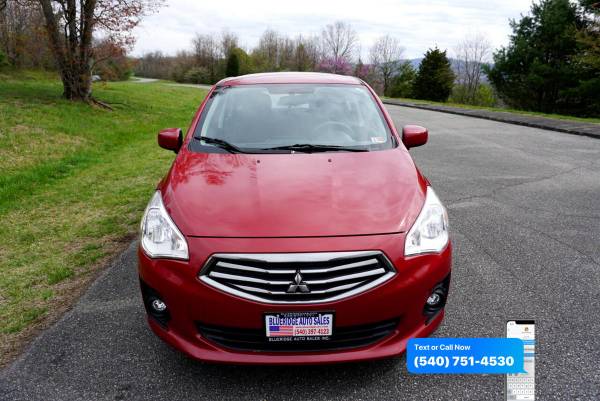 2017 Mitsubishi Mirage G4 ES CVT - ALL CREDIT WELCOME! - $9,995 (+ Blue Ridge Auto Sales Inc)