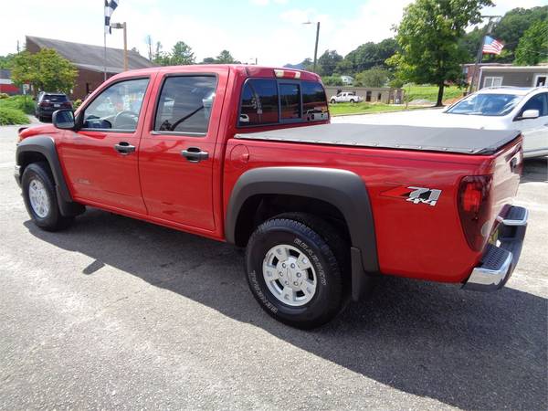 2005 Chevrolet Colorado Crew Cab 4WD LS Z71 (Low Miles) *Red* - $14,995 (Franklin, North Carolina)