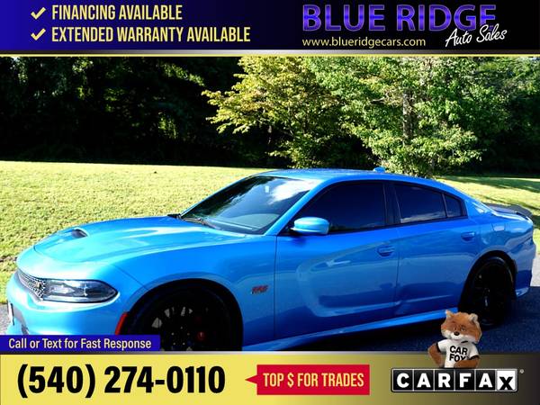 2018 Dodge Charger RT Scat Pack RWD FOR ONLY - $34,995 (Blue Ridge Blvd Roanoke, VA 24012)