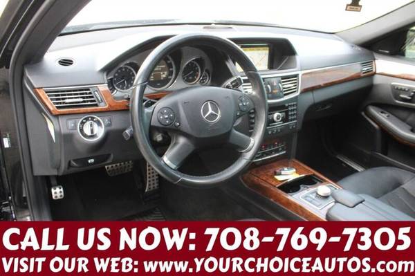 11 MERCEDES-BENZ ECLASS 93K AWD BLACK ON BLACK LEATHER SUNROOF 325606 - $13,999 (YOUR CHOICE AUTOS, POSEN IL 60469)