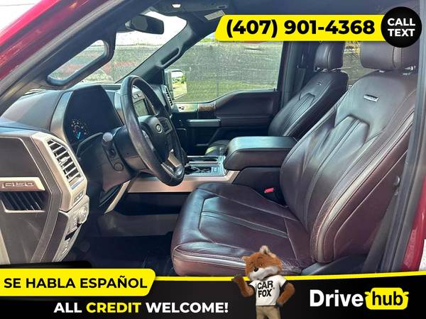 $430/mo - 2016 Ford F150 F 150 F-150 SuperCrew Cab Platinum Pickup 4D (Drive hub)