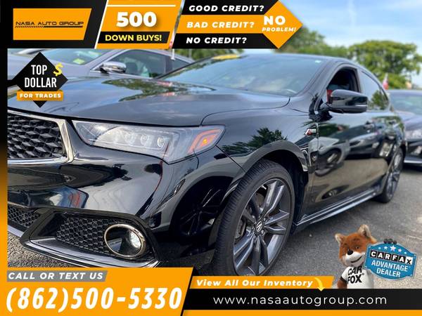 2019 Acura TLX V6 V 6 V-6 wTech wA SPECSedan wTechnology and A Package - $587 (Nasa Auto Group)