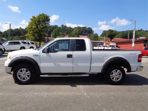 2007 Ford F-150 Supercab 4WD 5.4L V8 XLT *White* - $9,995 (Franklin, North Carolina)