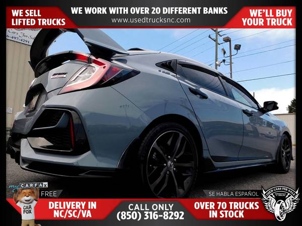 $390/mo - 2021 Honda Civic Sport TouringHatchback CVT FOR ONLY - $390 (Used Cars For Sale)