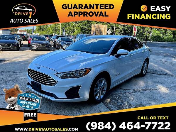 2019 Ford Fusion Hybrid SE PRICED TO SELL! - $18,999 (2604 Teletec Plaza Rd. Wake Forest, NC 27587)