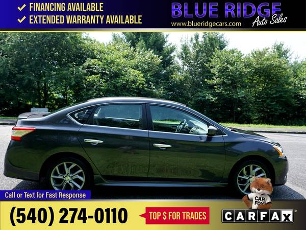 2013 Nissan Sentra Sdn I4 CVT SR FOR ONLY - $7,995 (Blue Ridge Blvd Roanoke, VA 24012)