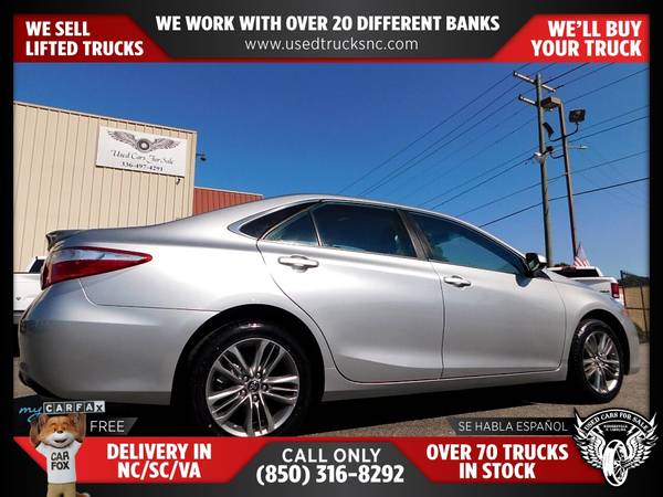 $213/mo - 2017 Toyota Camry SESedan FOR ONLY - $213 (Used Cars For Sale)