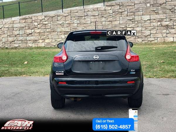 2014 Nissan JUKE SV 4dr Crossover CVT - $12,970 (+ Car Hunters LLC TN)