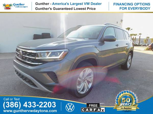 $29,995 - 2021 Volkswagen Atlas 20T 20 T 20-T SE wTechnology - $465 (Per Month O.A.C.)