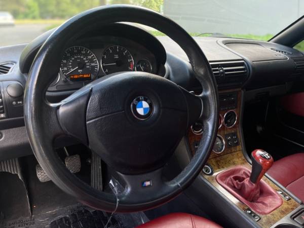 2000 BMW Z3 Z 3 M PACKAGE 2DR ROADSTER 2.5L 5 SPEED MANUAL/CLEAN CARFAX - $9,995