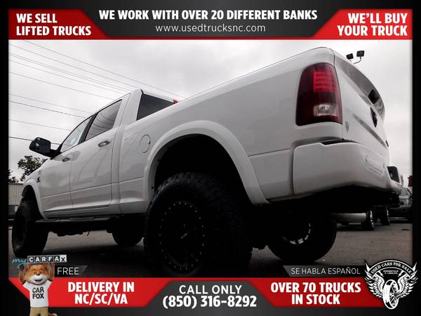 $589/mo - 2016 Ram 2500 Laramie 4x4Crew Cab 63 ft SB Pickup FOR ONLY - $589 (Used Cars For Sale)