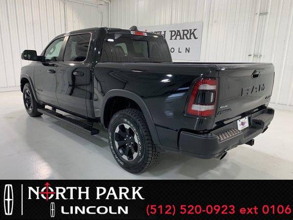 2019 Ram 1500  Rebel - truck - $38,995 (Ram 1500 Diamond Black Crystal)