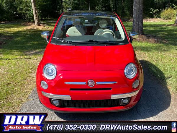 2012 Fiat 500 Lounge | Low Miles | Bluetooth | FREE CarFax & Warranty - $8,931 (Call or Text for a Test Drive Today)