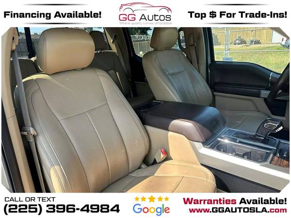 2018 Ford F150 F 150 F-150 SuperCrew Cab Lariat Pickup 4D 6 12 ft - $26,500 (8700 Florida Blvd, Baton Rouge, LA 70815)