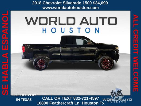 2018 Chevrolet Silverado 1500 $800 DOWN $179/WEEKLY - $1 (Houston,Tx)