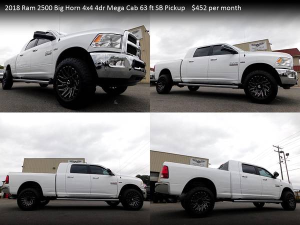 $490/mo - 2015 Ram 3500 Lone Star 4x4Crew Cab 8 ft LB SRW Pickup FOR O - $490 (Used Cars For Sale)