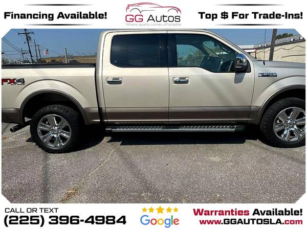 2018 Ford F150 F 150 F-150 SuperCrew Cab Lariat Pickup 4D 6 12 ft - $26,500 (8700 Florida Blvd, Baton Rouge, LA 70815)