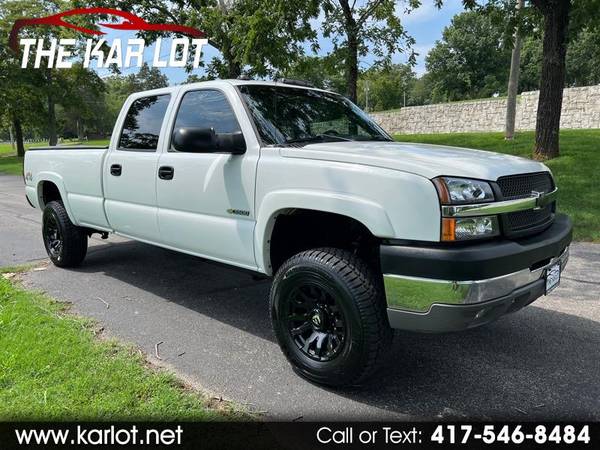 2004 Chevy Silverado 3500 Crew Cab 4WD SRW 8.1 - $22,900 (Forsyth, MO)