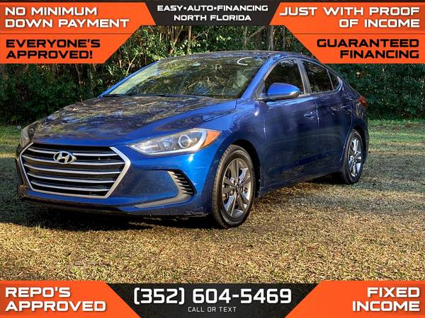 2017 Hyundai BAD CREDIT OK REPOS OK IF YOU WORK YOU RIDE (NO MINIMUM DOWN PAYMENT!)