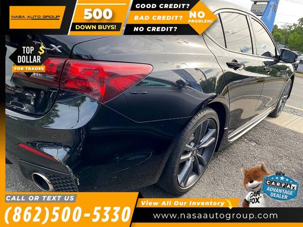 2019 Acura TLX V6 V 6 V-6 wTech wA SPECSedan wTechnology and A Package - $587 (Nasa Auto Group)