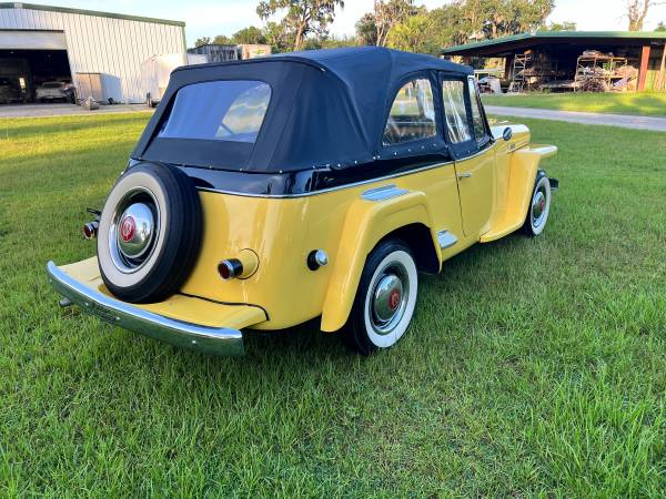 1949 Willys Overland Jeepster Concours Restoration - $49,500 (East Palatka)