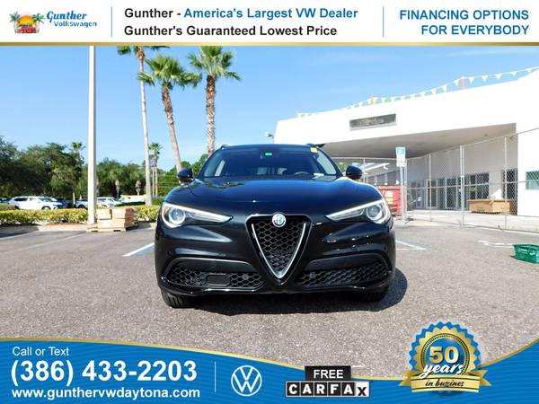 $19,995 - 2018 Alfa Romeo Stelvio Sport - $310 (Per Month O.A.C.)