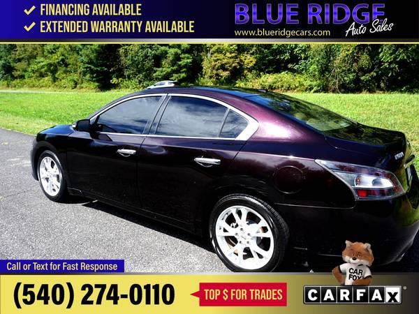 2012 Nissan Maxima SV FOR ONLY - $9,995 (Blue Ridge Blvd Roanoke, VA 24012)