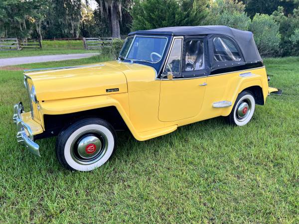 1949 Willys Overland Jeepster Concours Restoration - $49,500 (East Palatka)