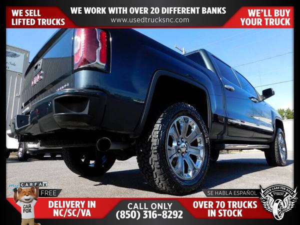 - 2017 GMC Sierra 1500 Denali 4x4Crew Cab 58 ft SB FOR ONLY (Used Cars For Sale)