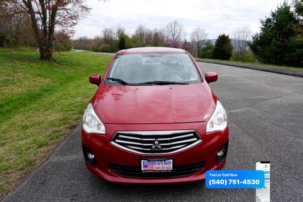 2017 Mitsubishi Mirage G4 ES CVT - ALL CREDIT WELCOME! - $9,995 (+ Blue Ridge Auto Sales Inc)