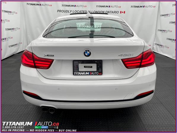 2018 BMW 4-Series GranCoupe-GPS-Red Leather-Heated Rear Seats-XM-19" W - $33,990